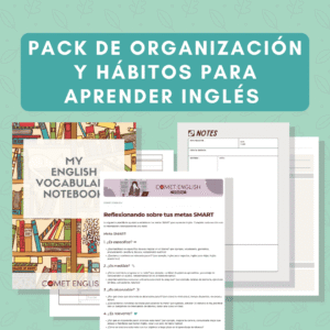 Pack de Organización y Hábitos para Aprender Inglés