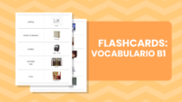 Flashcards Imprimibles - Vocabulario B1